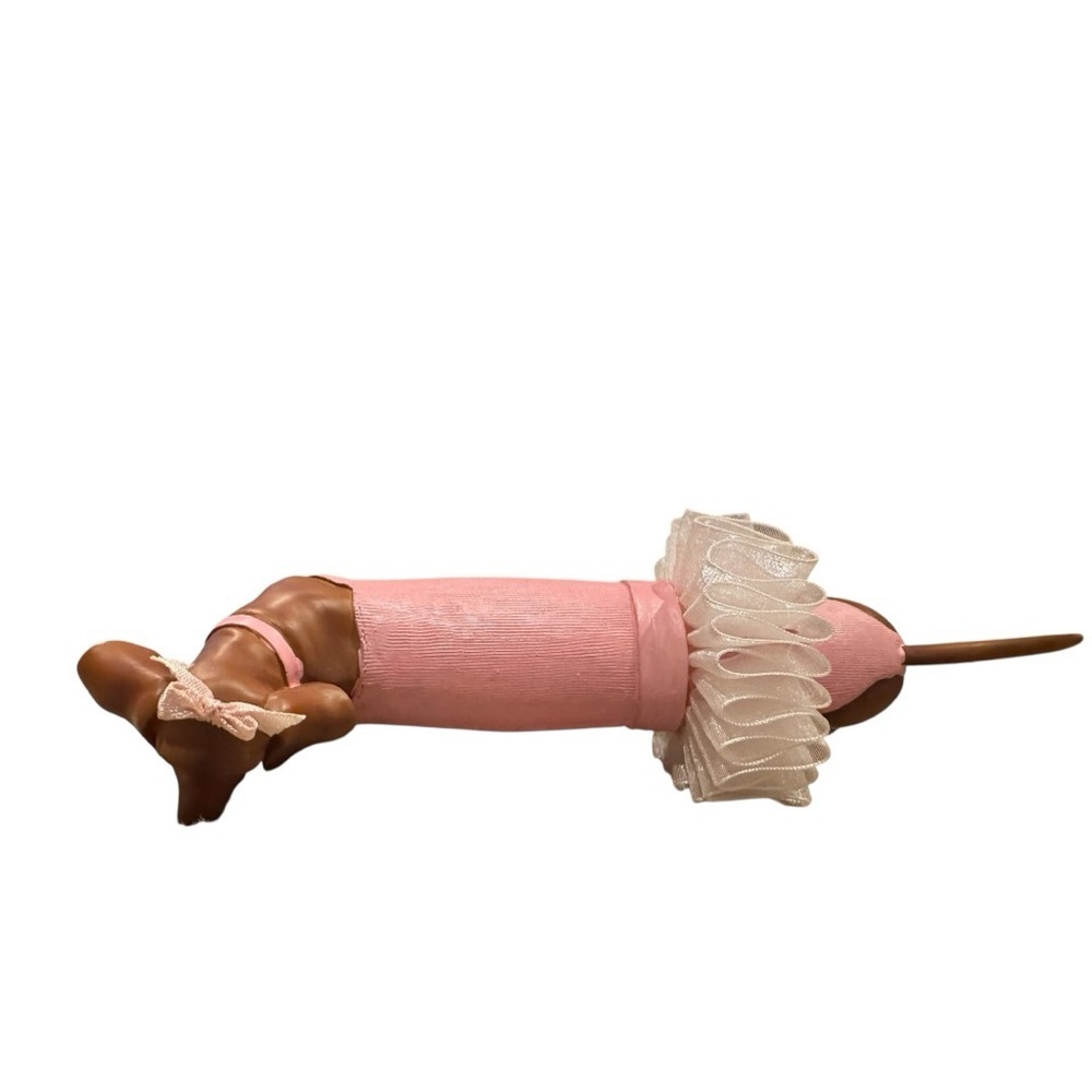 Westland Hot Diggity Dog The Prima Balleriner Weiner Dachshund Resin Figure - Picture 4 of 7